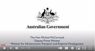 Welcome Message from the Hon Michael McCormack